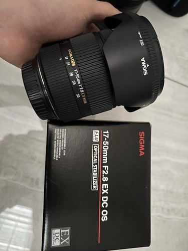 Sigma 50mm ex - dc, os