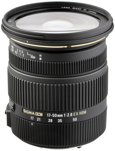 Obiettivo sigma 2 8 - 17-50, mm