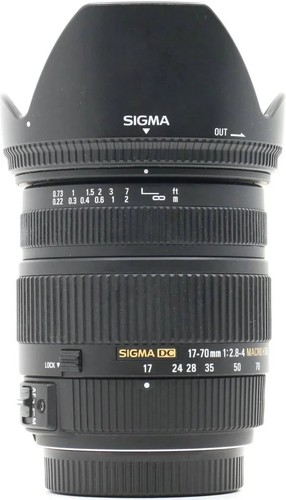 Sigma 50mm ex - 17-50mm, f2.8